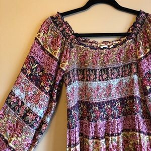 URBAN OUTFITTERS Kimchi Blue Peasant Dress